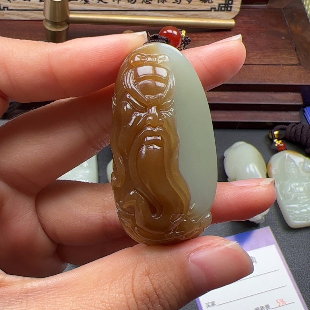 和田玉挂件未镶嵌