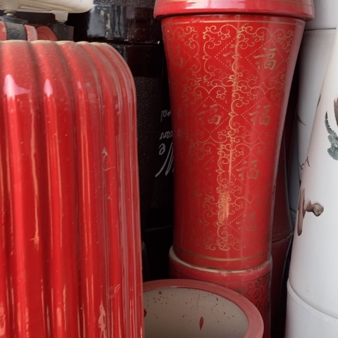 高腰红色金福大号