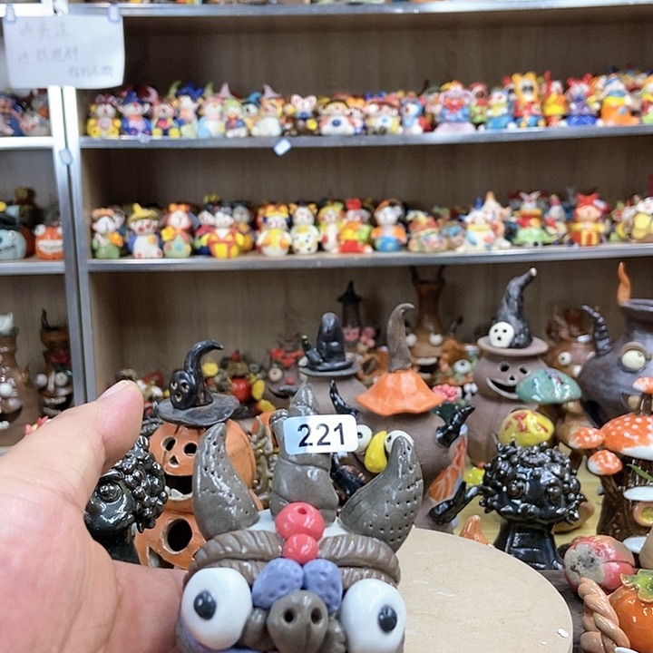 摆件直播间购买手工摆件221
