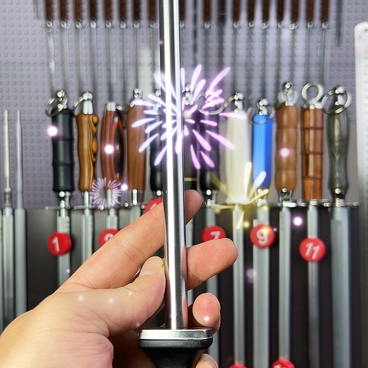 享***活镜面抛光纹磨刀棒商用