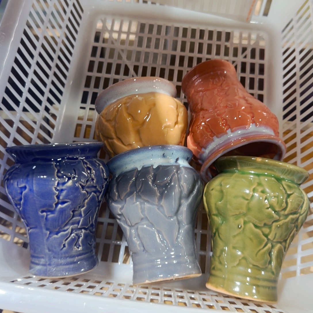 紫砂花盆粗陶盆醋