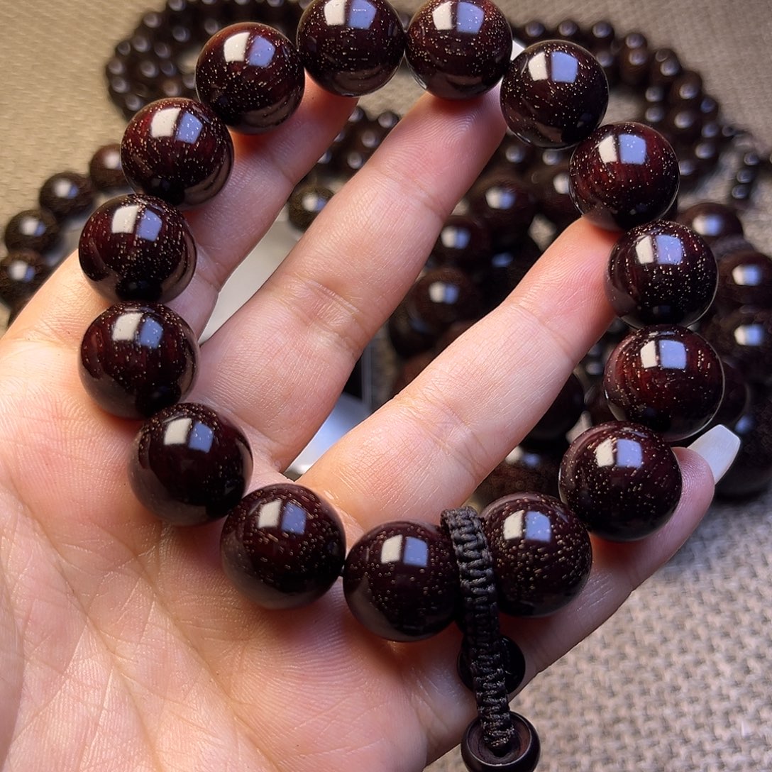 檀香紫檀（小叶紫檀）1.5 15颗满星