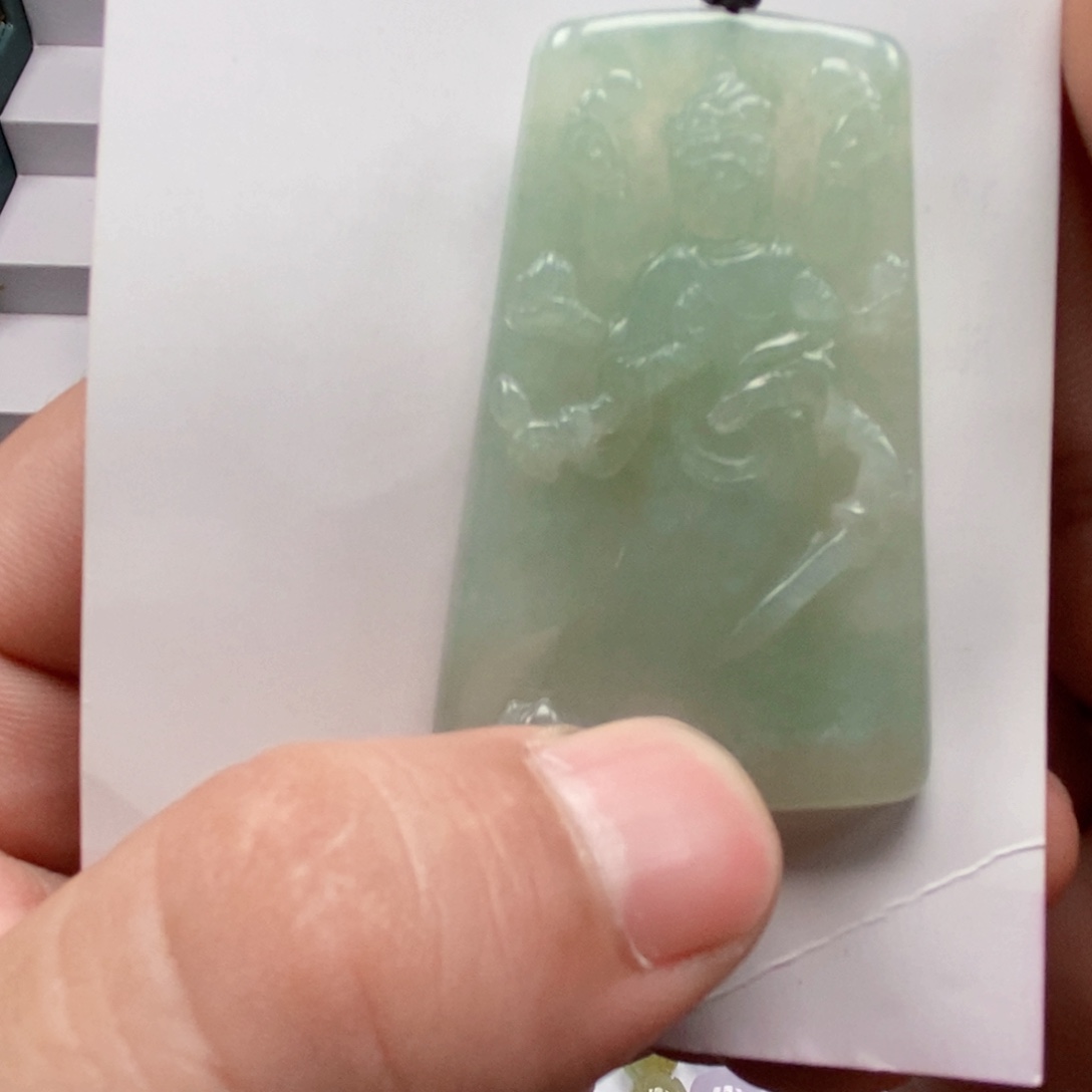 翡翠未镶嵌挂件挂件
