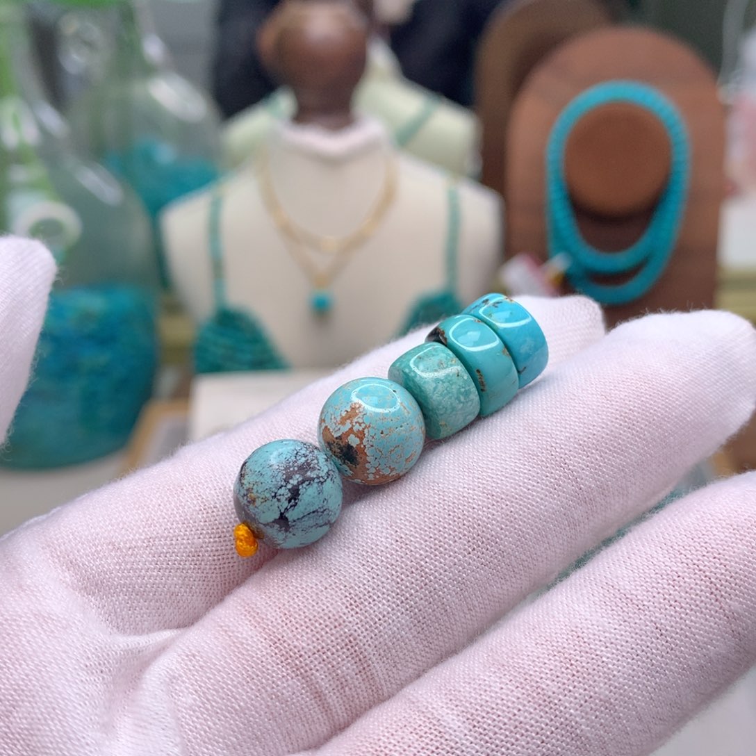 绿松石未镶嵌配饰