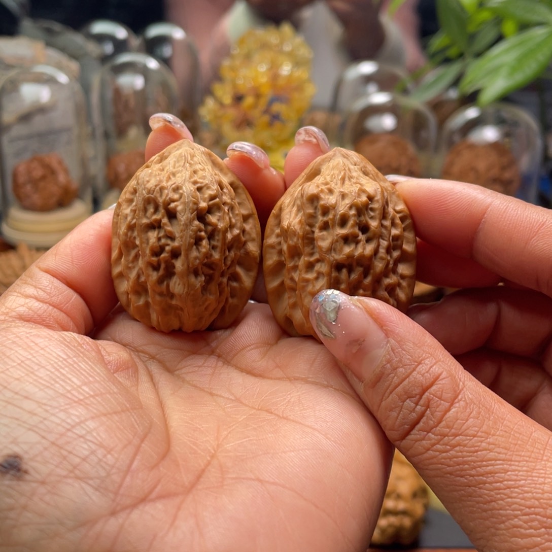 我****把件文玩核桃野鸡心33