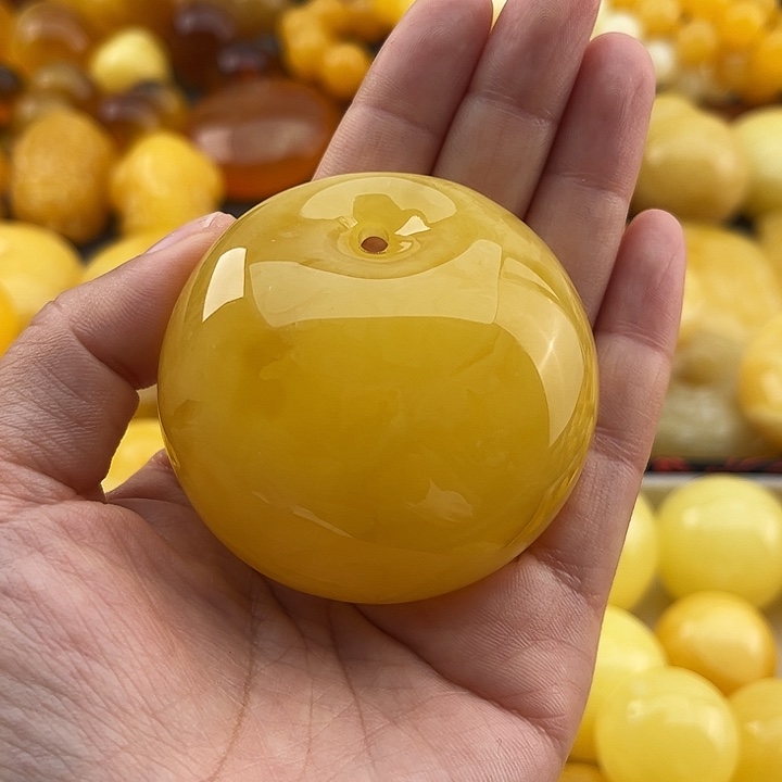 琥珀裸石未镶嵌琥珀蜜蜡