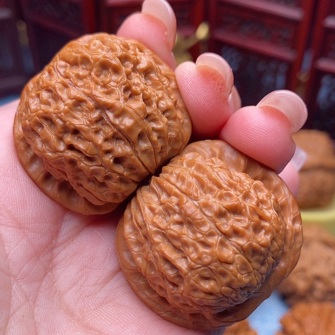 文玩核桃把件37精品毕业血麒麟