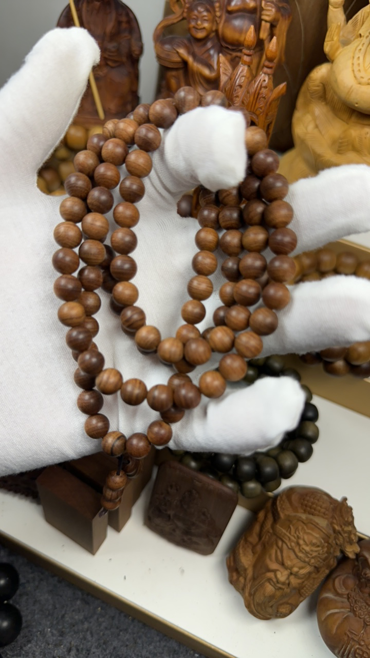 老山檀香0.8多圈沉水焦糖