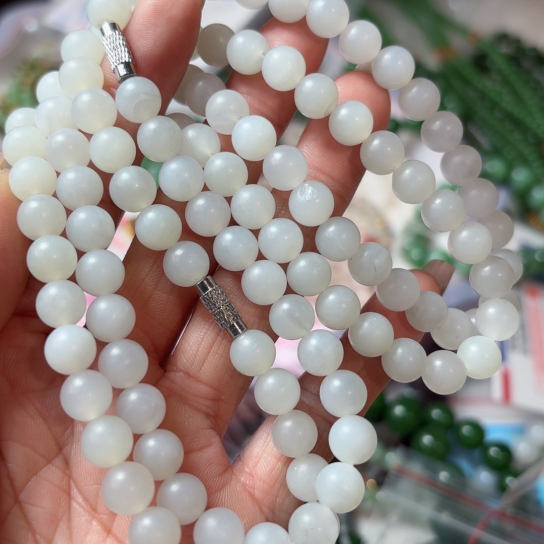 和田玉手链拍一发一多样性未镶嵌