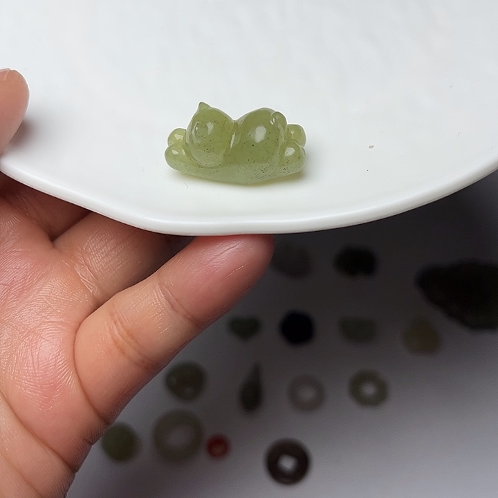 和田玉未镶嵌珠宝半成品9号