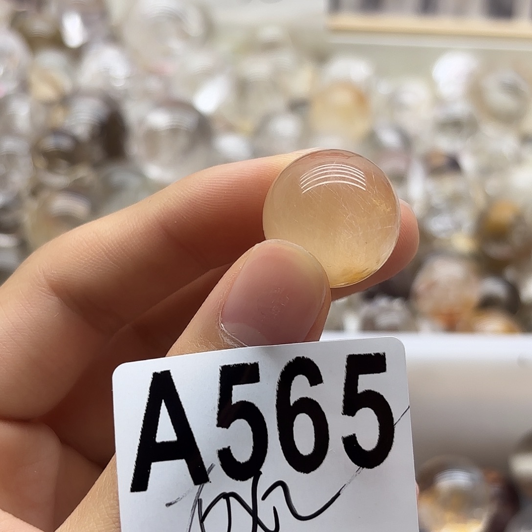 路***9珠宝半成品水晶未镶嵌565