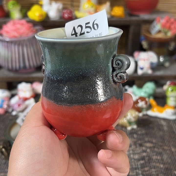 口6高8 手工花盆满30包邮