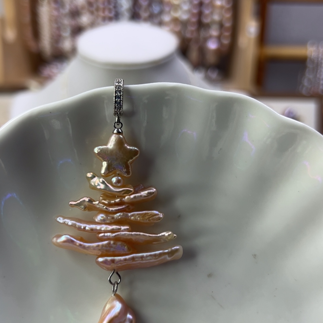 淡水珍珠手绳合金