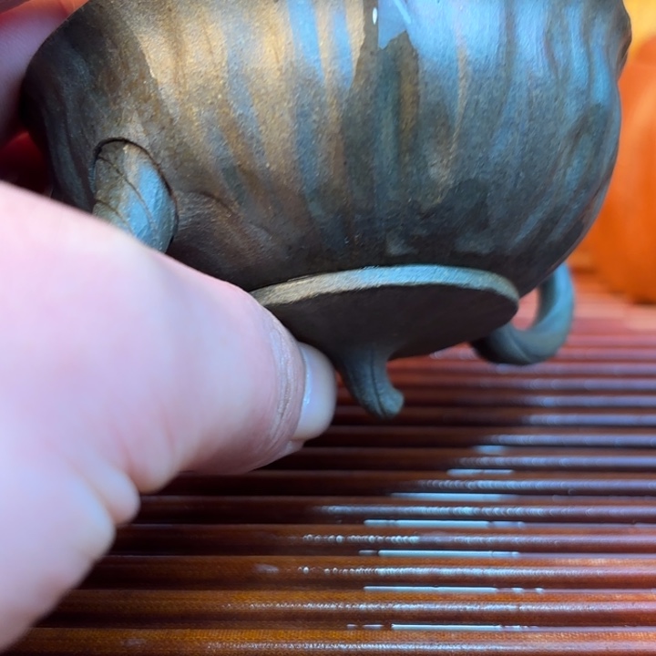 原矿老段泥柴烧160cc紫砂壶