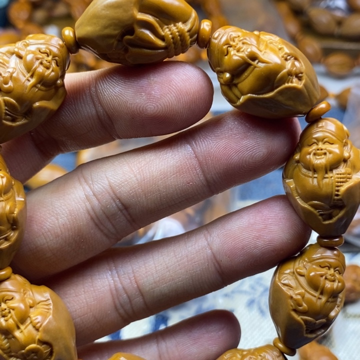 手串/手链橄榄核橄榄核雕工艺手串