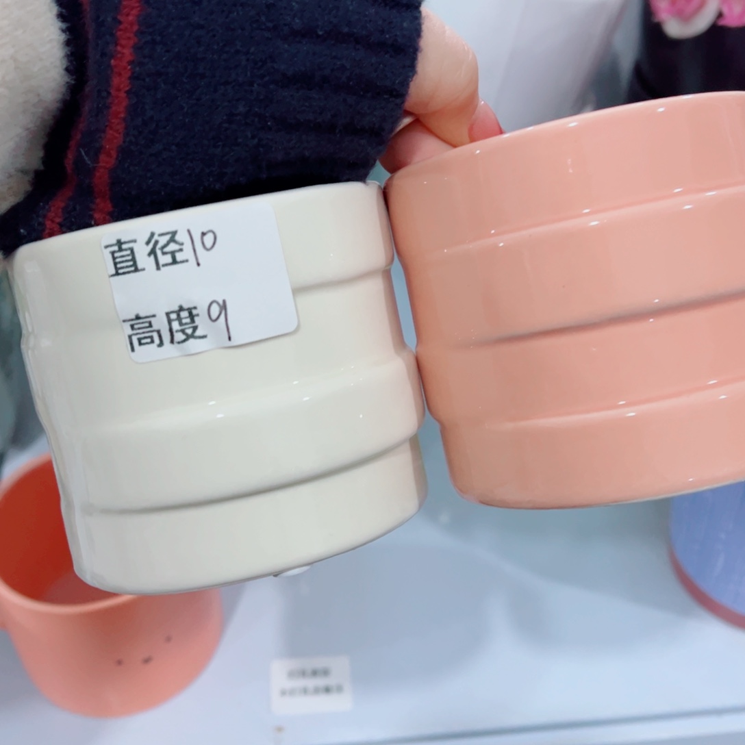 有孔，陶瓷花盆满10米包邮发货