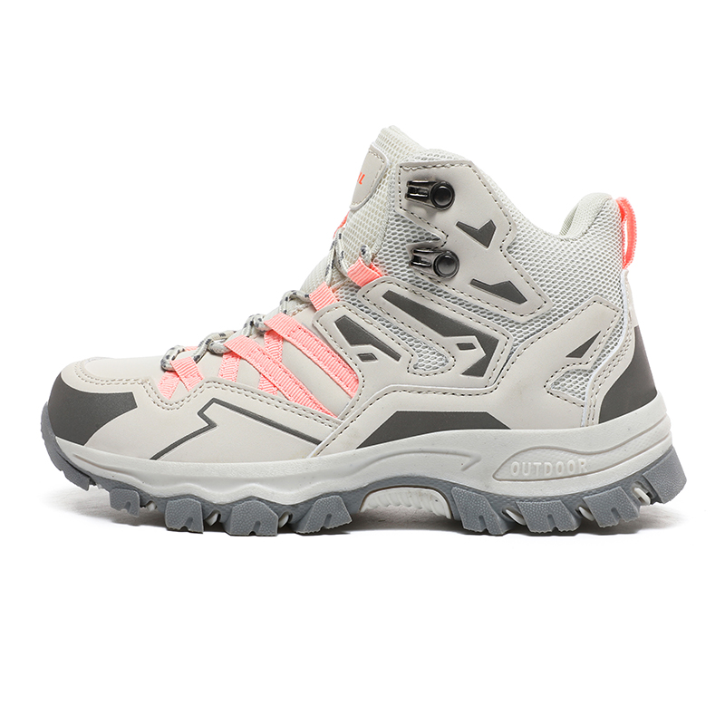 秋季高帮户外鞋女鞋男鞋登山鞋耐磨防滑外贸鞋情侣徒步旅游运动鞋