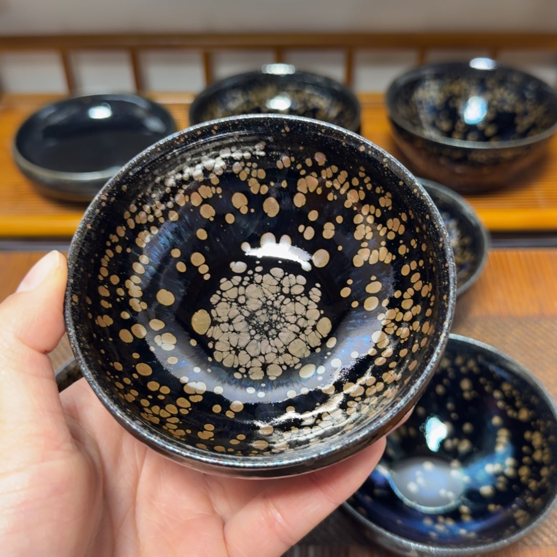 茶盏至*建盏手工制作主人杯茶杯