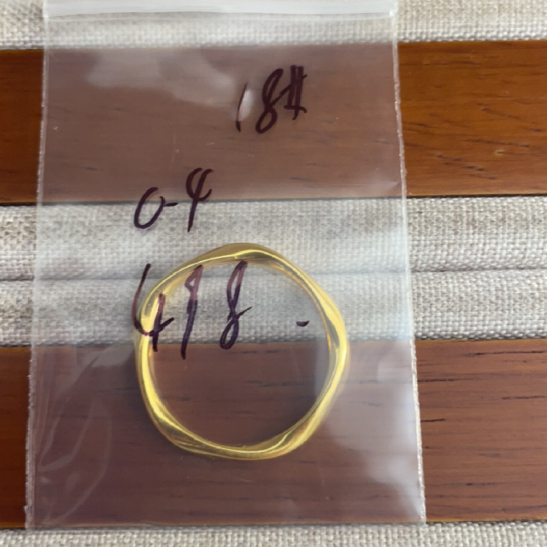 克重0.4 18号 莫比戒指 足金999
