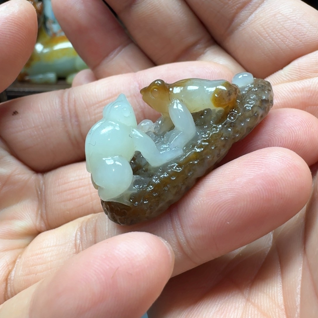 和田玉挂件未镶嵌