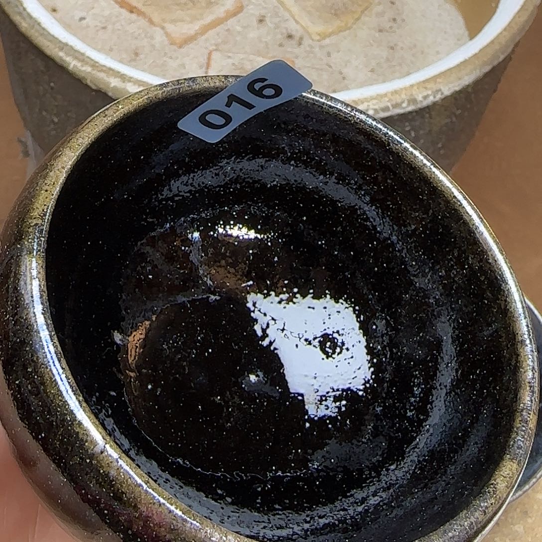 小***子茶盏琢泥窑柴烧开窑