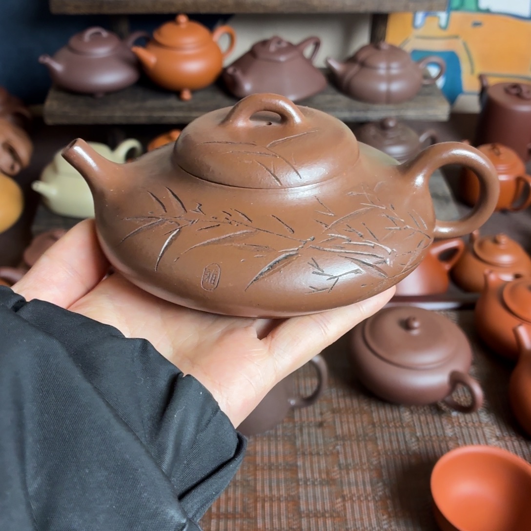 茶壶紫砂紫砂壶。 清仓