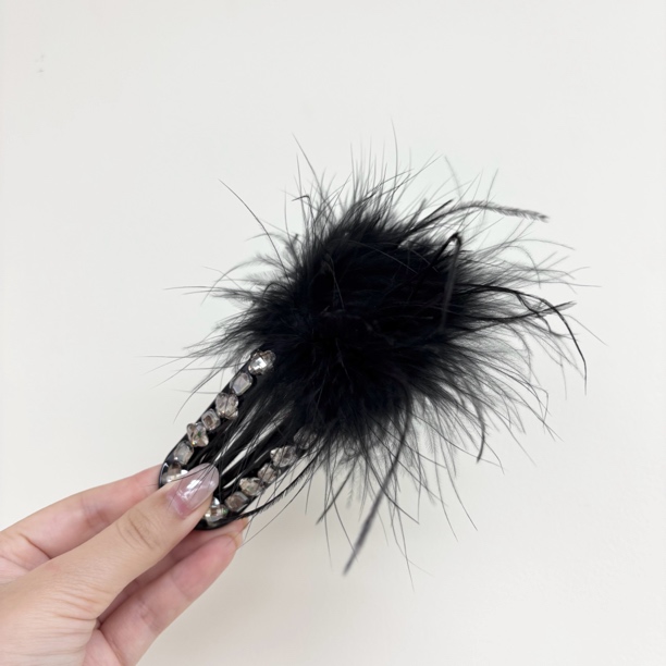 L577夕洛新款懒人夹抓夹时尚百搭简约气质后脑勺盘发夹头饰