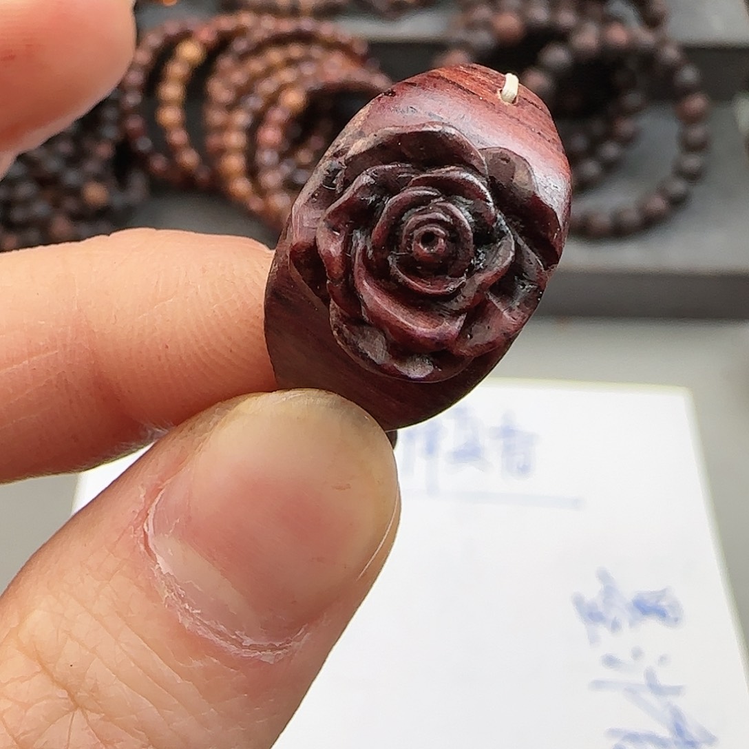 降真香手串/手链海南红降戒指