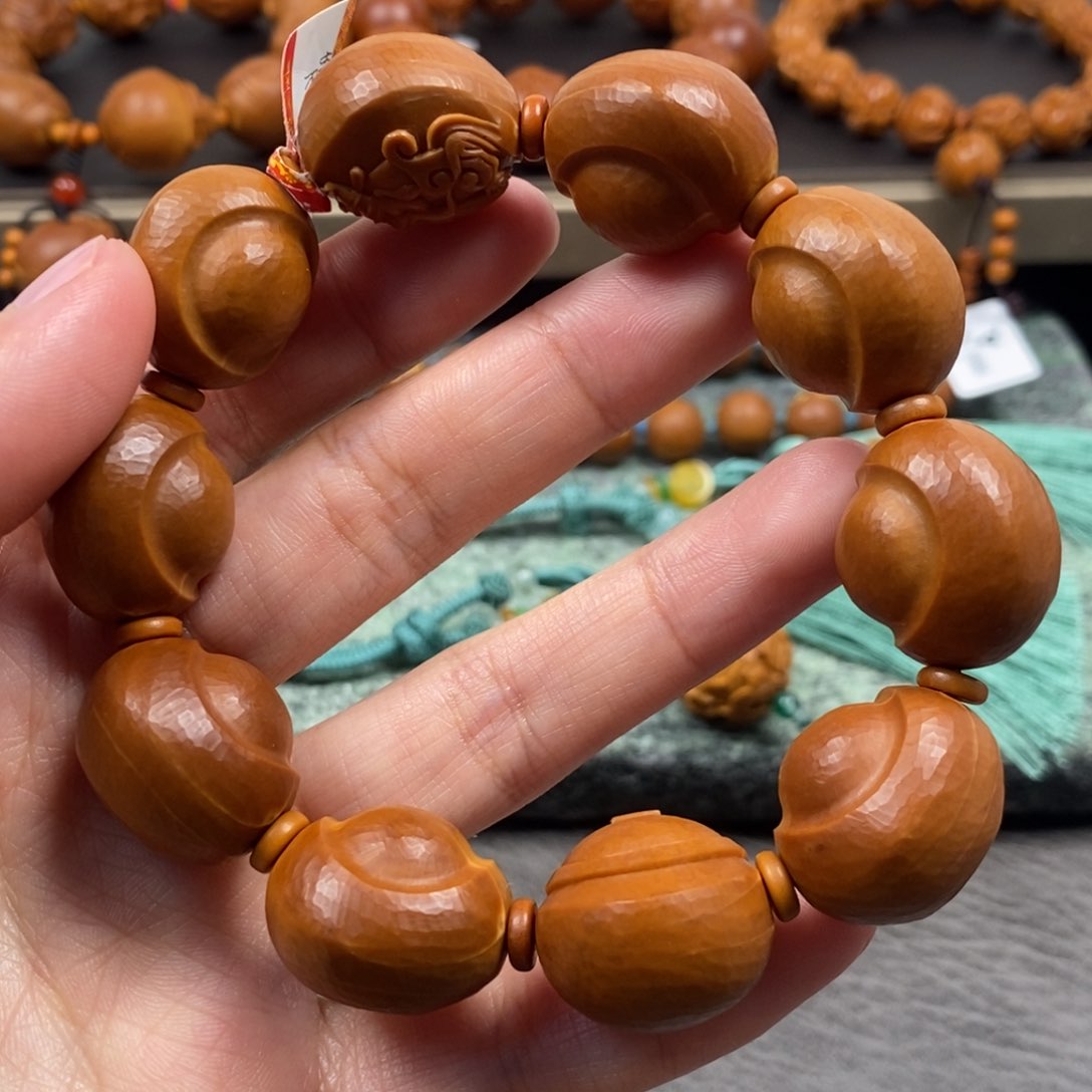 橄榄核手串/手链元宝手串1.9