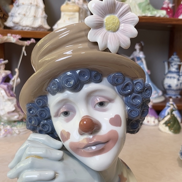 杯欧洲中古瓷器摆件