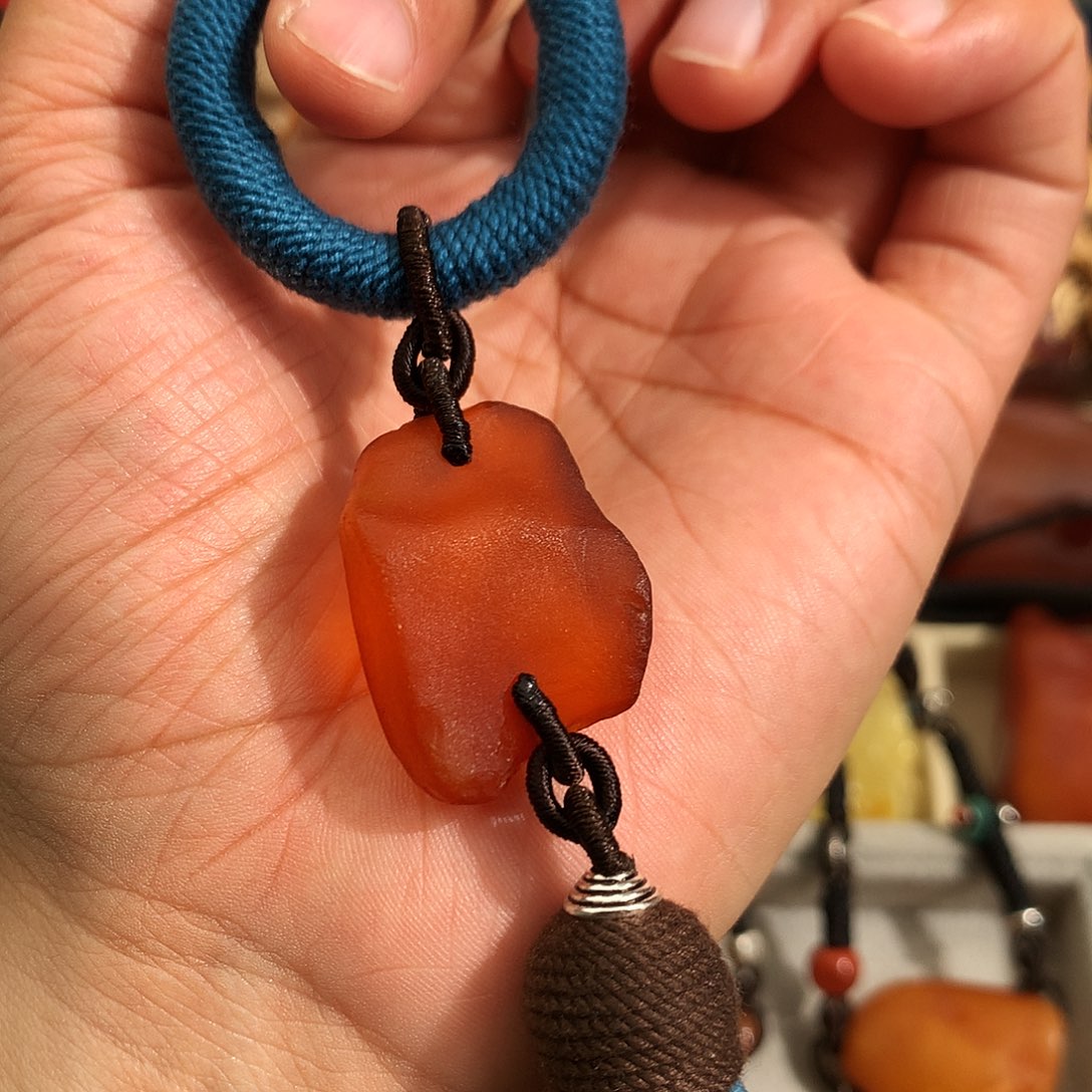 蜜蜡裸石未镶嵌你