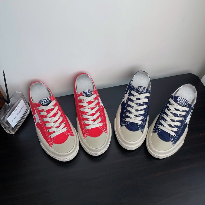 2025夏季新款韩版彩色星星帆布小脏鞋时尚潮流百搭透气复古女鞋子