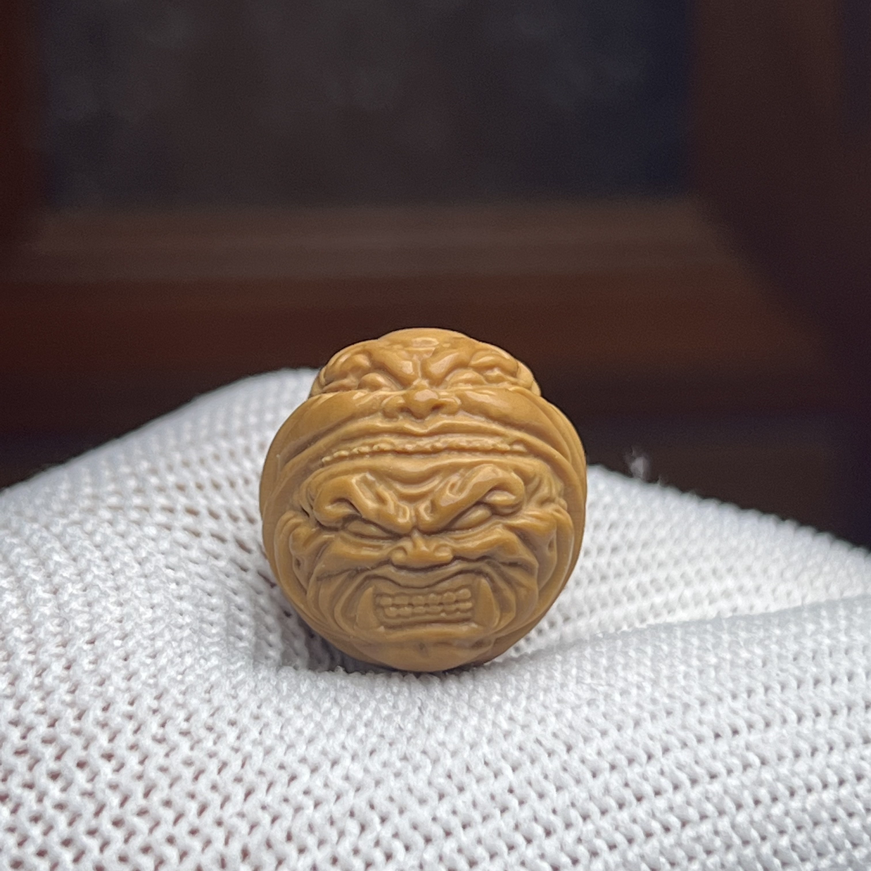 『精工僧中僧』17-18左右尺寸猴头核桃配饰挂件全品有正常封口线