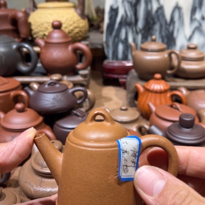 紫砂茶壶叶**好宜兴紫砂