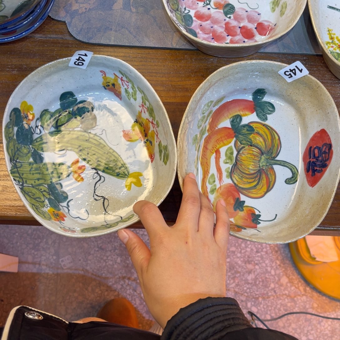 晨***知瓷片景德镇手工制作