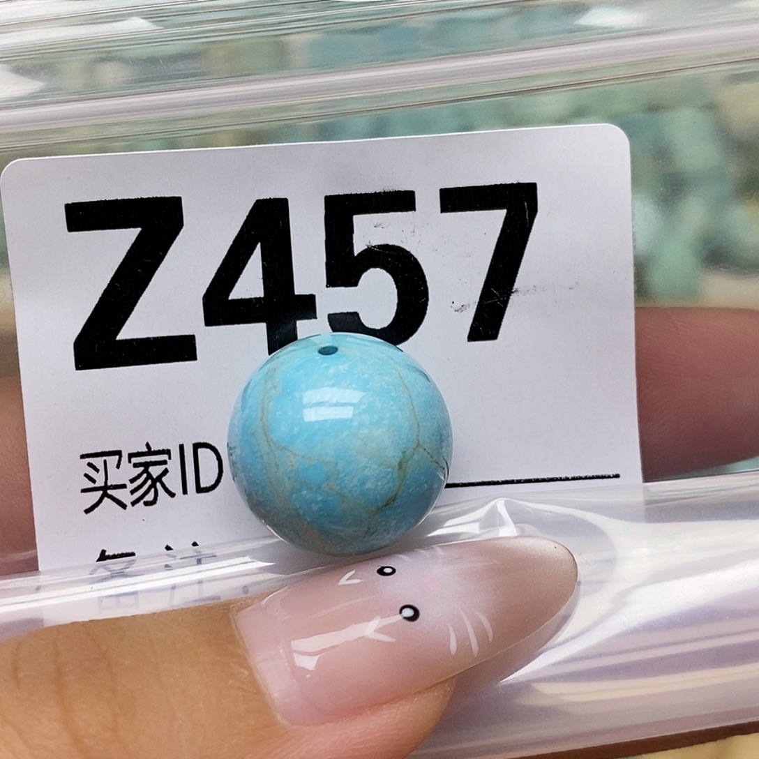 淡***蛋绿松石未镶嵌配饰