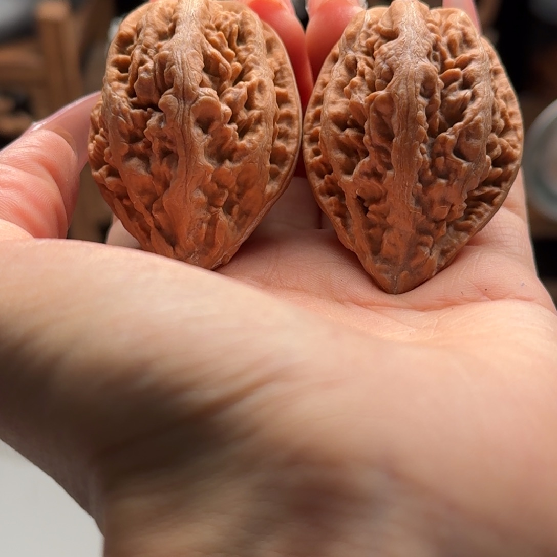 文玩核桃把件关东木子楸百核156