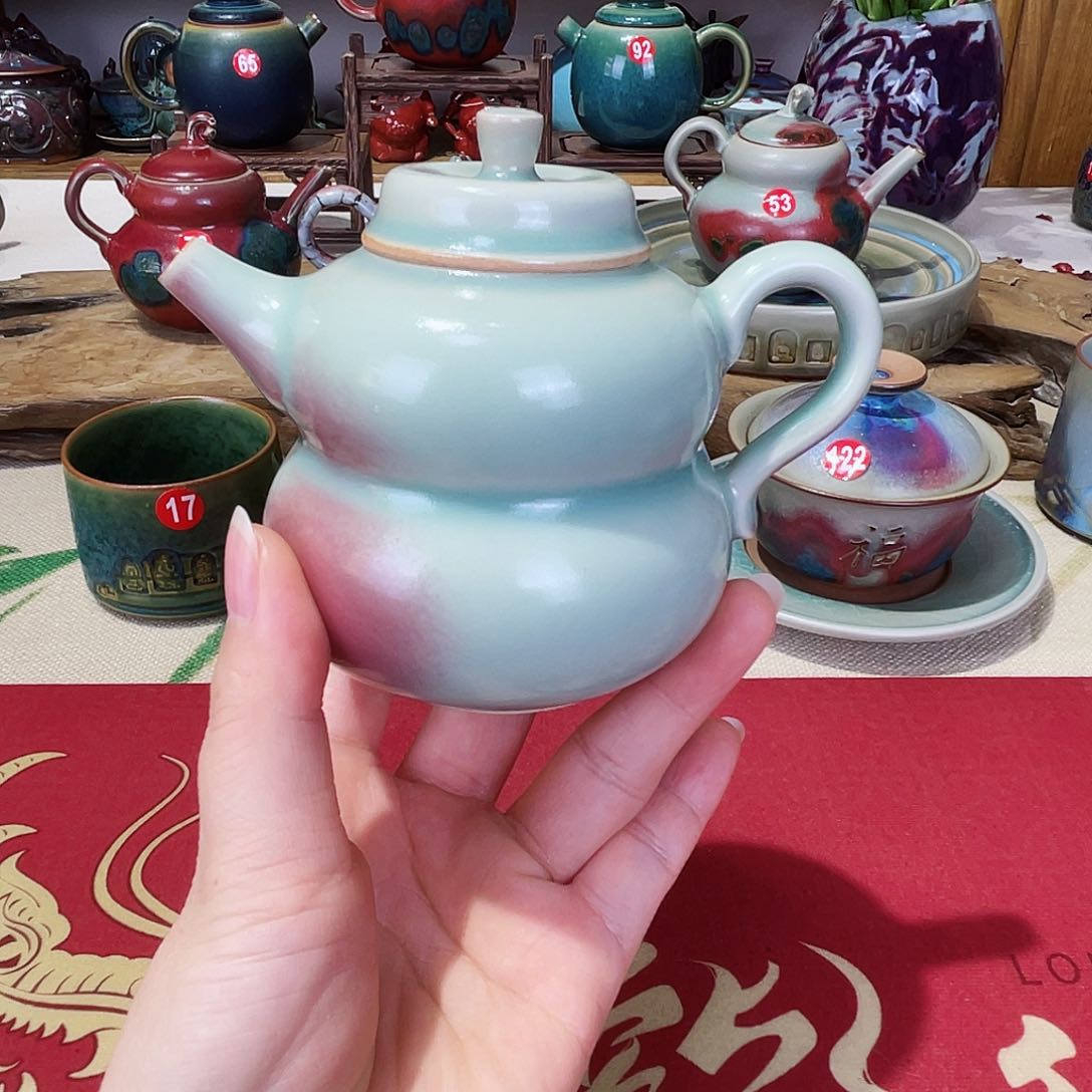 壶禹州钧瓷艺术作品