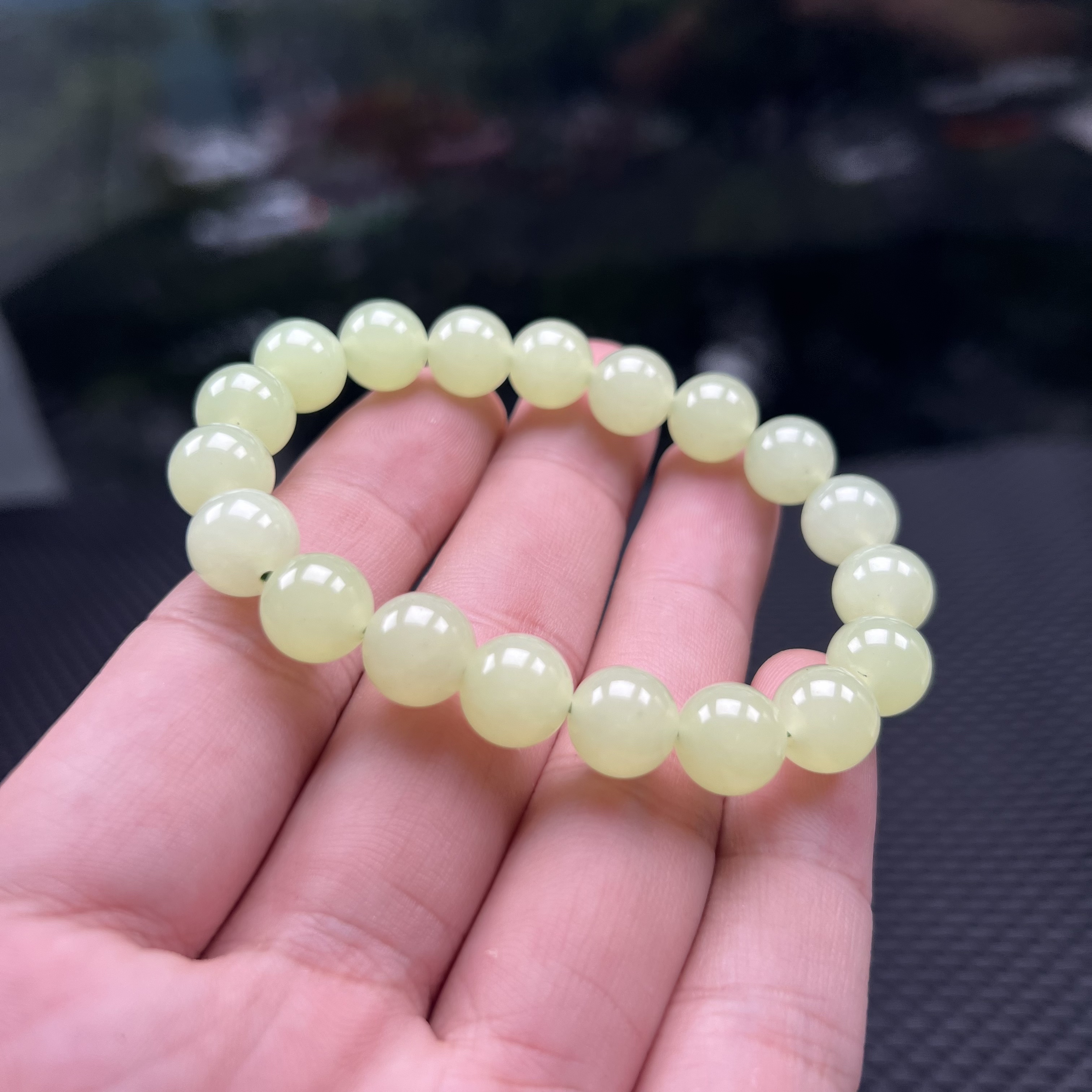 B942晴水葡萄肉10mm手串百搭项链