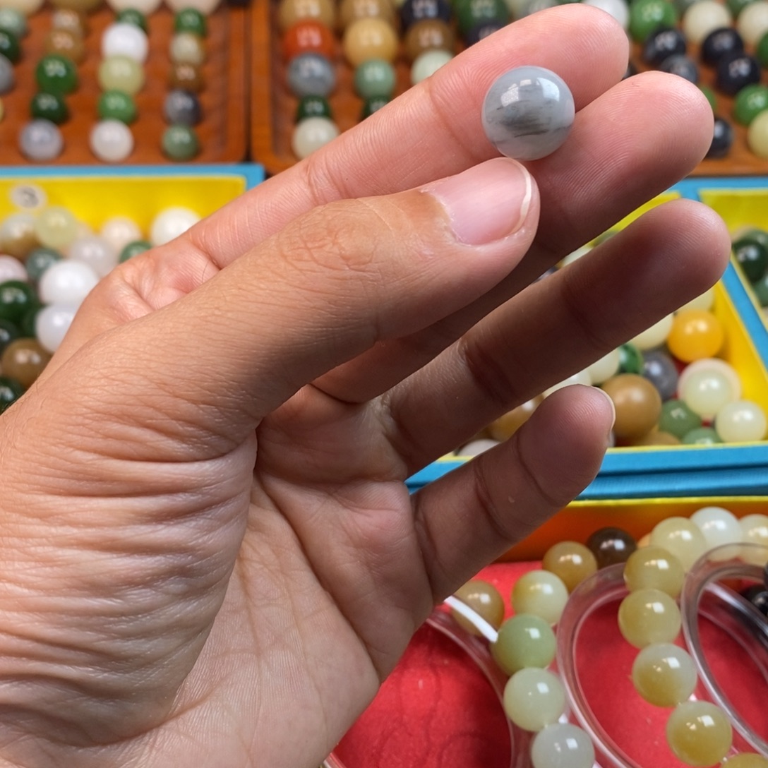 和田玉未镶嵌珠宝奇石卡12青花y