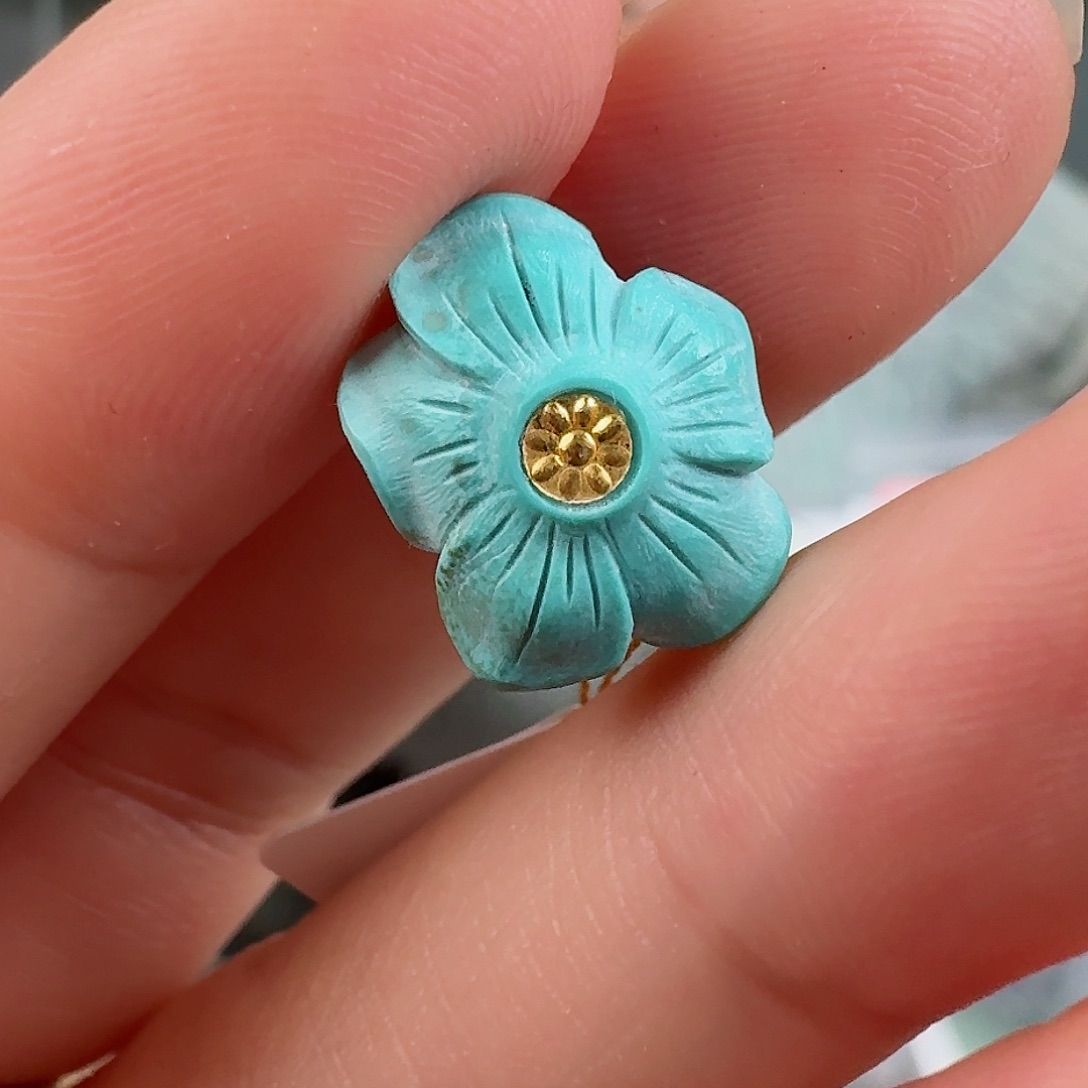 绿松石珠宝奇石未镶嵌