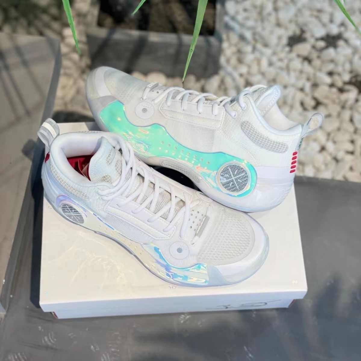 李宁 韦德之道10 高回弹减震回弹防滑透气实战篮球鞋ABAS075-2