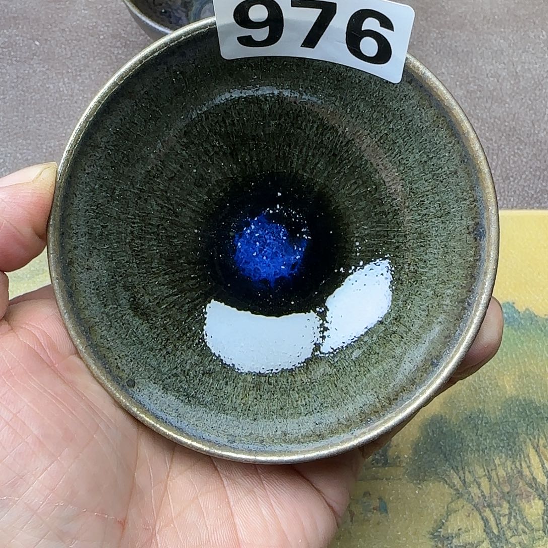 茶盏建盏杯主人杯龙窑柴烧