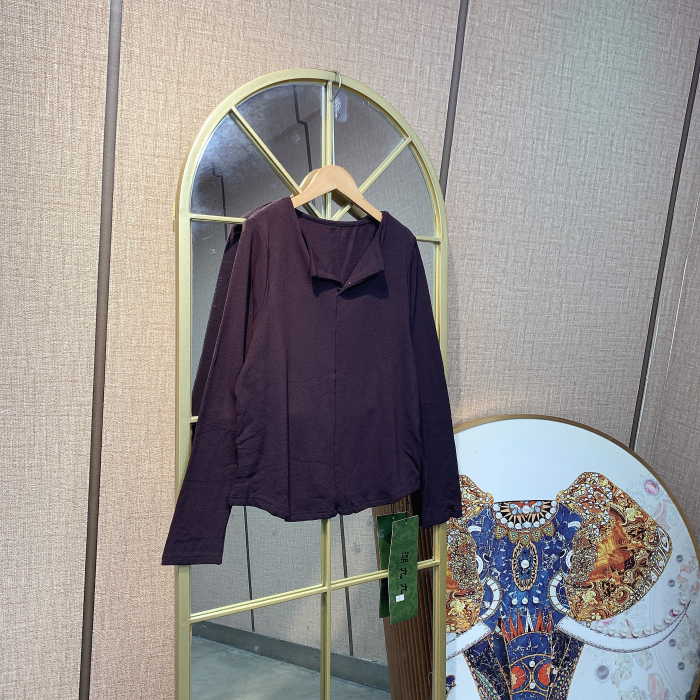 BT165孕妇紫色上衣90-140