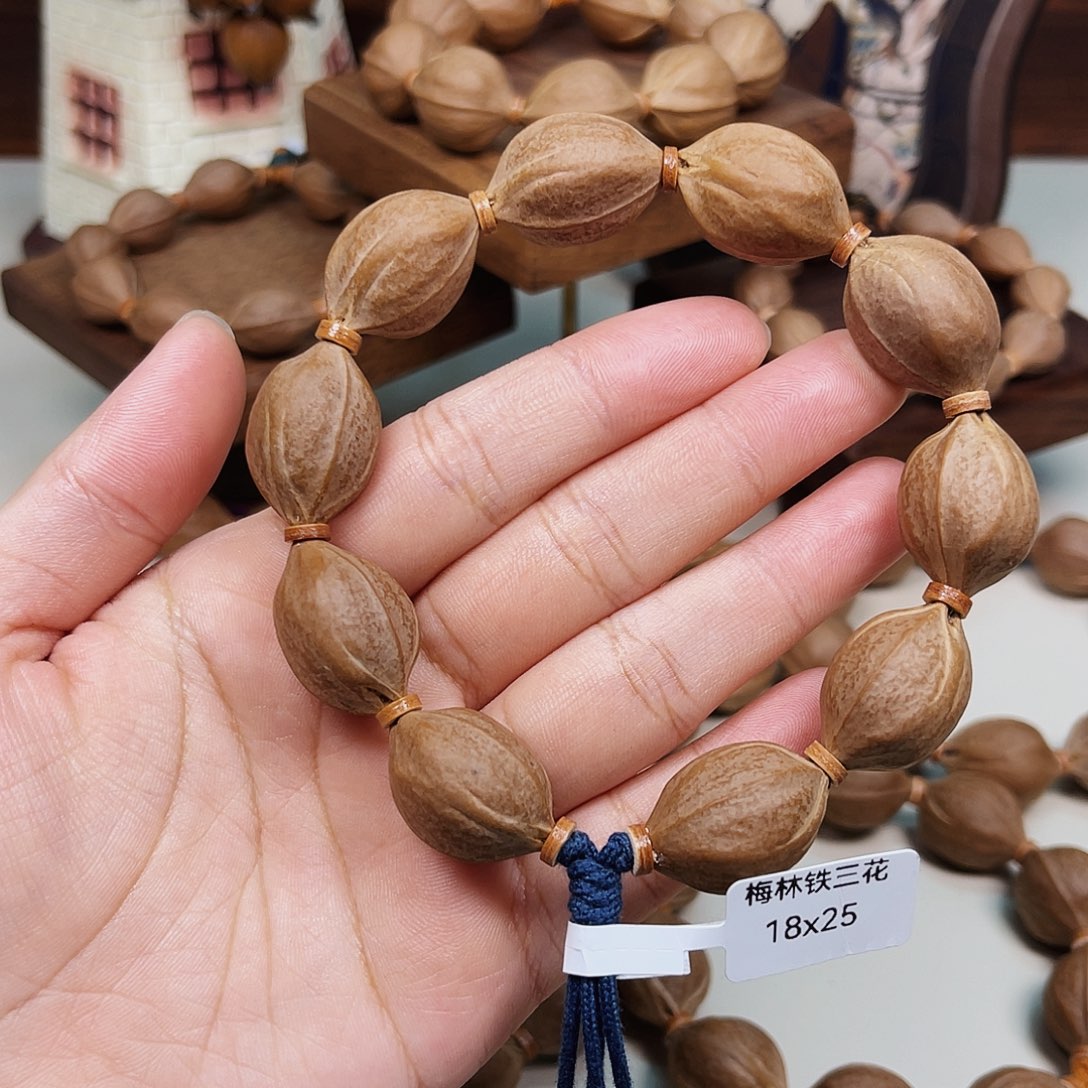 用***深手串橄榄核梅林铁核1825