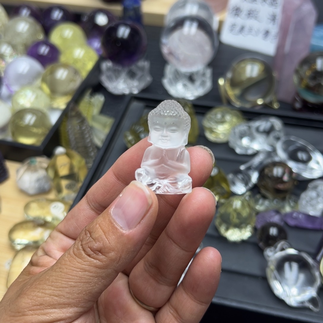 水晶摆件未镶嵌水晶