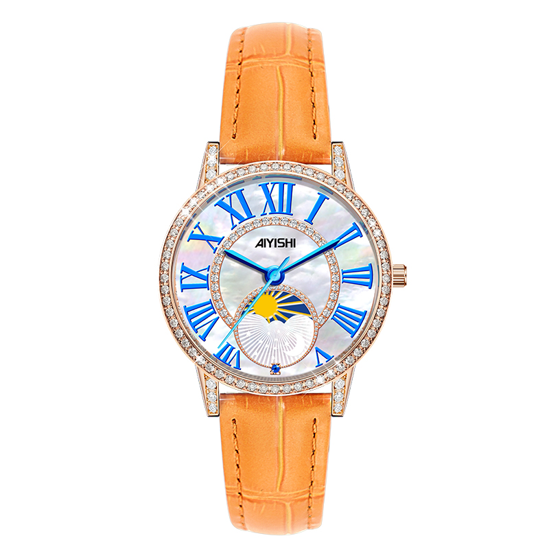 瑞士注册品牌AIYISHI全新未使用 潮流时尚女士腕表-2013–LHZXX