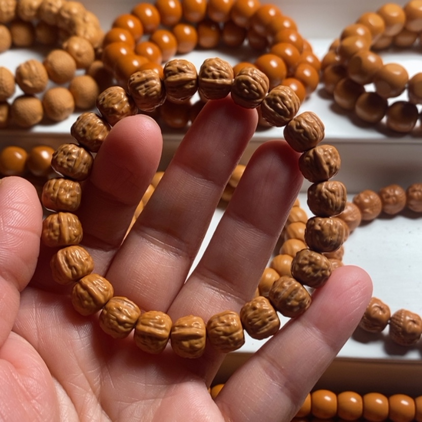 【闪购商品】猴头核桃手串A**巴猴头