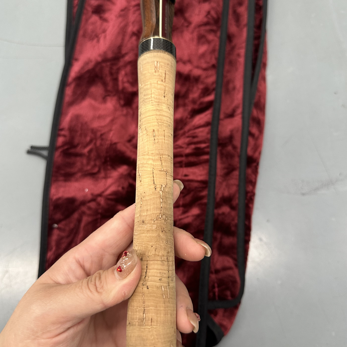 印尼沙湖啦2650FF枪柄4节1.98米2-8g复合10-30g正常使用痕迹有袋