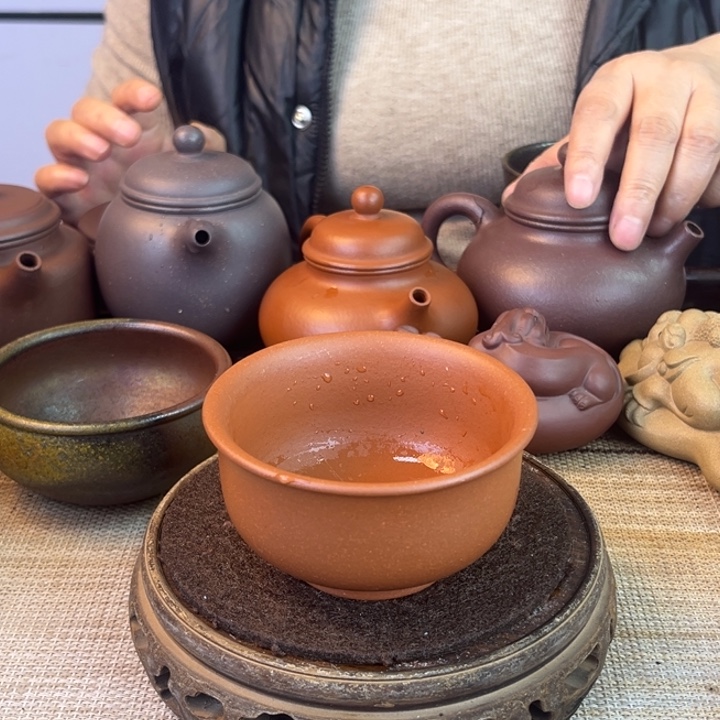 紫砂茶壶紫泥150cc